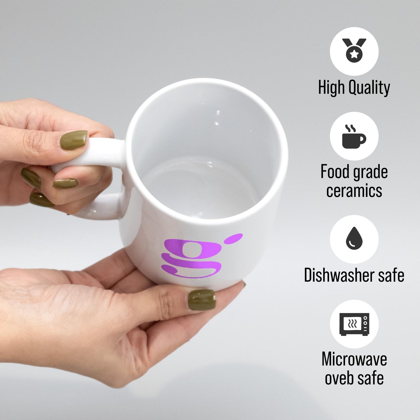Custom Promotional Logo Mugs