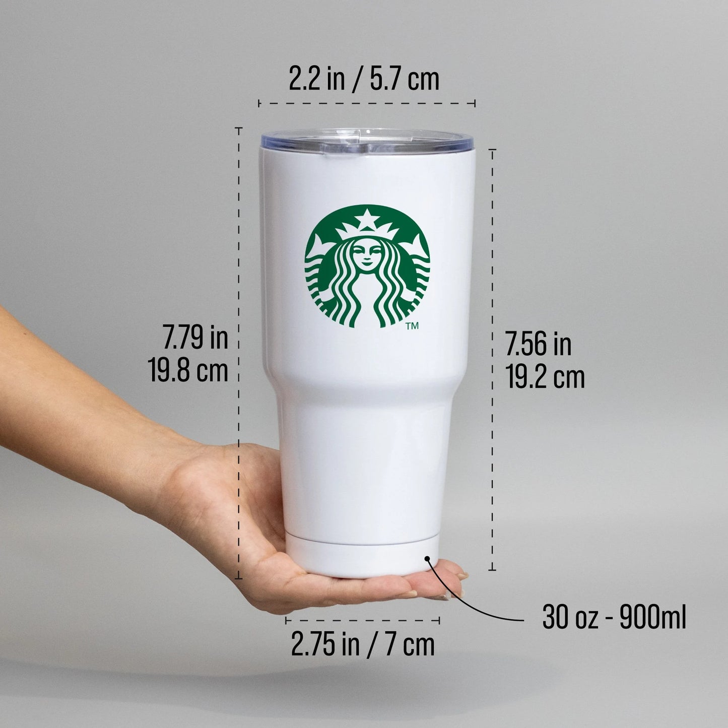 Custom Promotional 30oz Full Color Logo Tumbler
