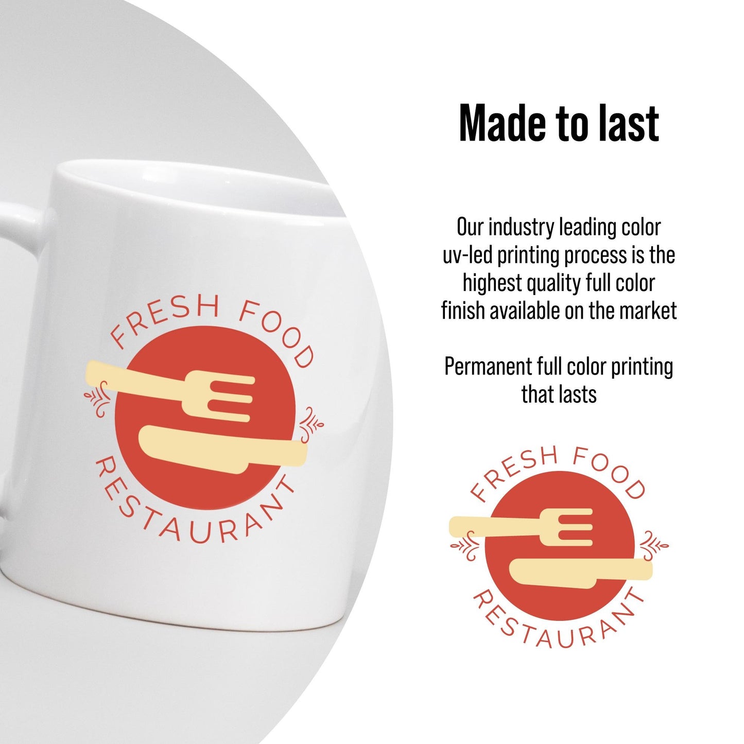 Custom Promotional Logo Mugs