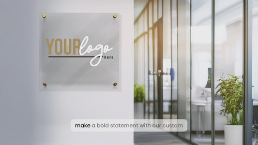 Custom Business Logo Wall Sign